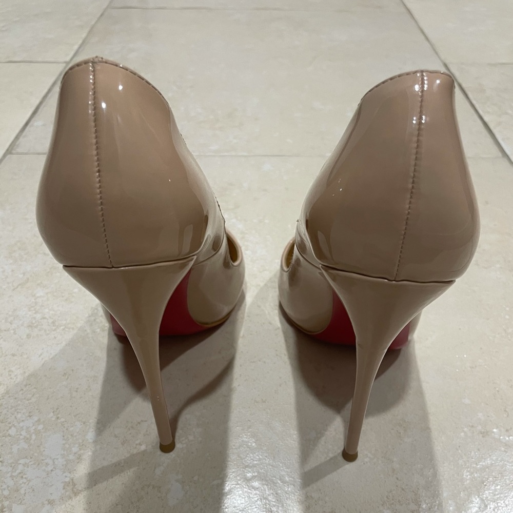 Christian Louboutin Inspired Nude Heels